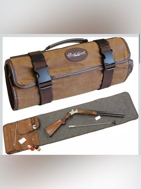 Rush Creek Creations Gun Cleaning Mat – Heavy Duty Waxed Canvas Rifle & Pistol